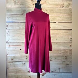 Eileen Fisher medium viscose shirt dress